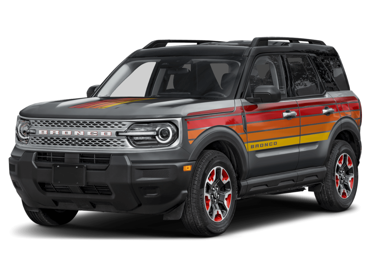 2025 Ford Bronco Sport Free - Front 3/4, facing to the left