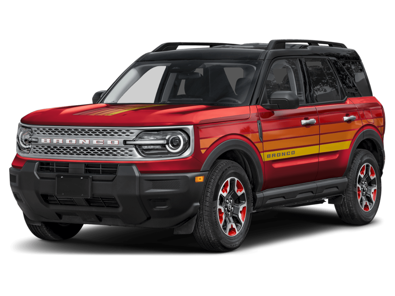 2025 Ford Bronco Sport Free - Front 3/4, facing to the left
