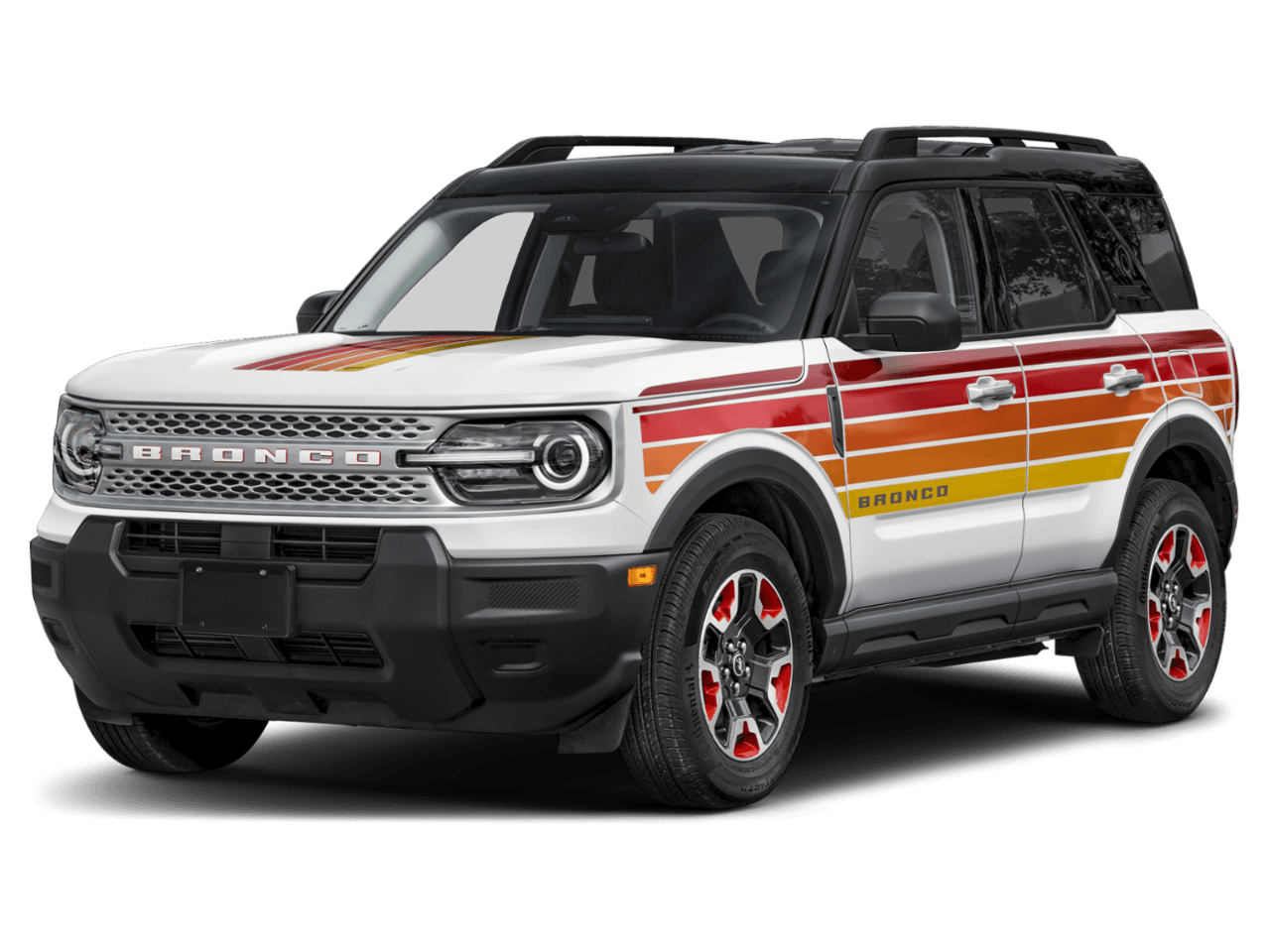 2025 Ford Bronco Sport Free - Front 3/4, facing to the left