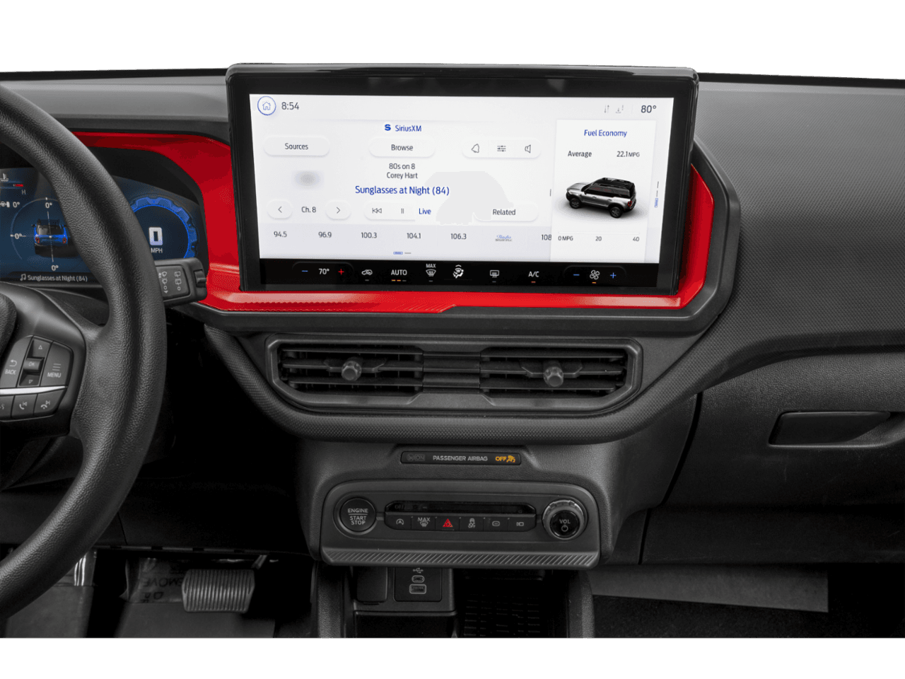 2025 Ford Bronco Sport Free Wheeling - Interior Stereo System