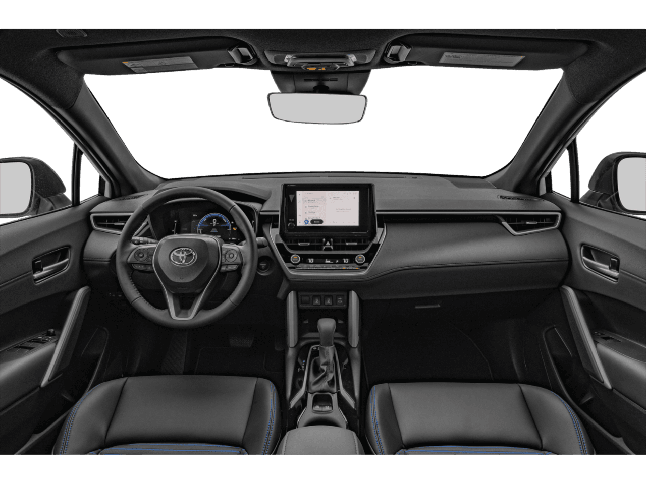 2025 Toyota Corolla Cross Hybrid XSE - Interior Full Dash Basic