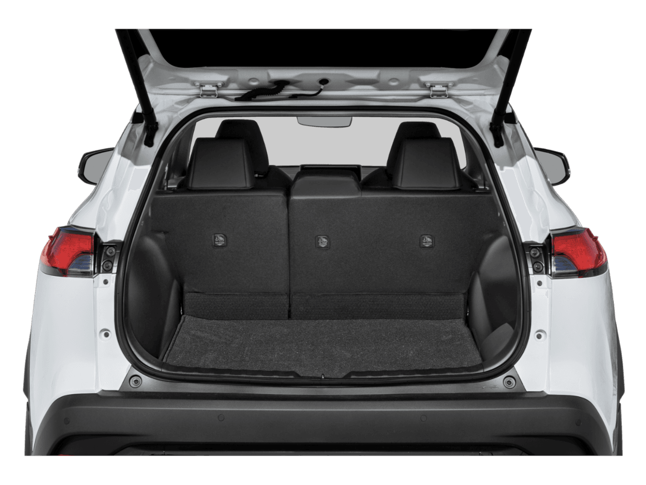 2025 Toyota Corolla Cross Hybrid XSE - Interior Trunk with Hatch Open Feature