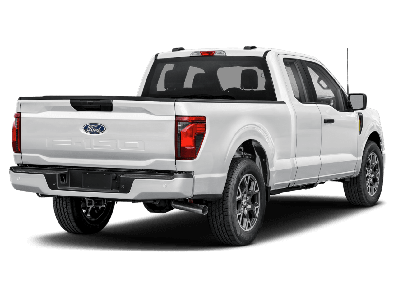 2025 Ford F-150 STX - Rear 3/4, facing to the right