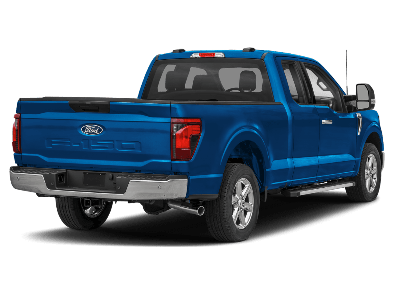 2025 Ford F-150 XLT - Rear 3/4, facing to the right