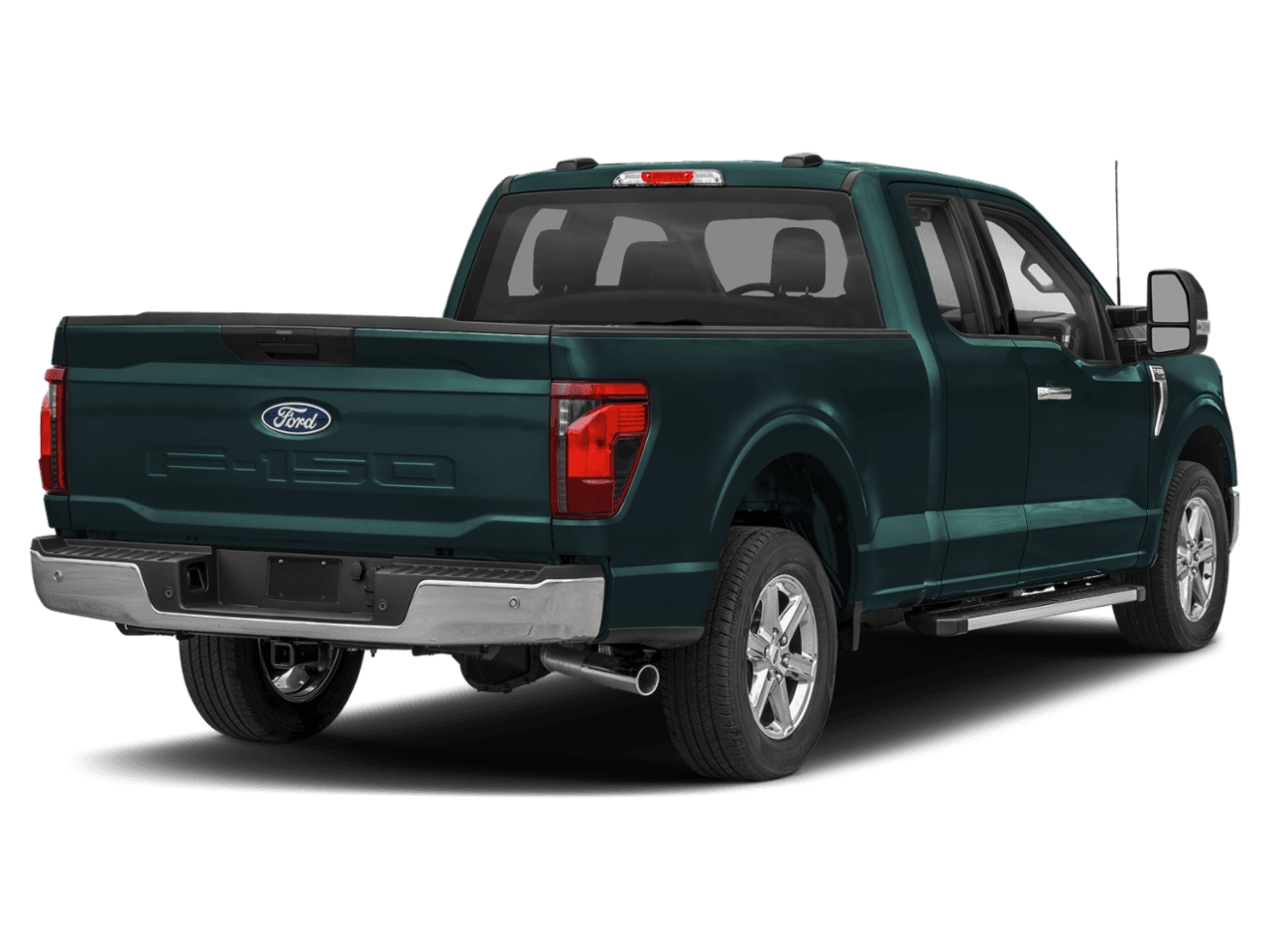 2025 Ford F-150 XLT - Rear 3/4, facing to the right
