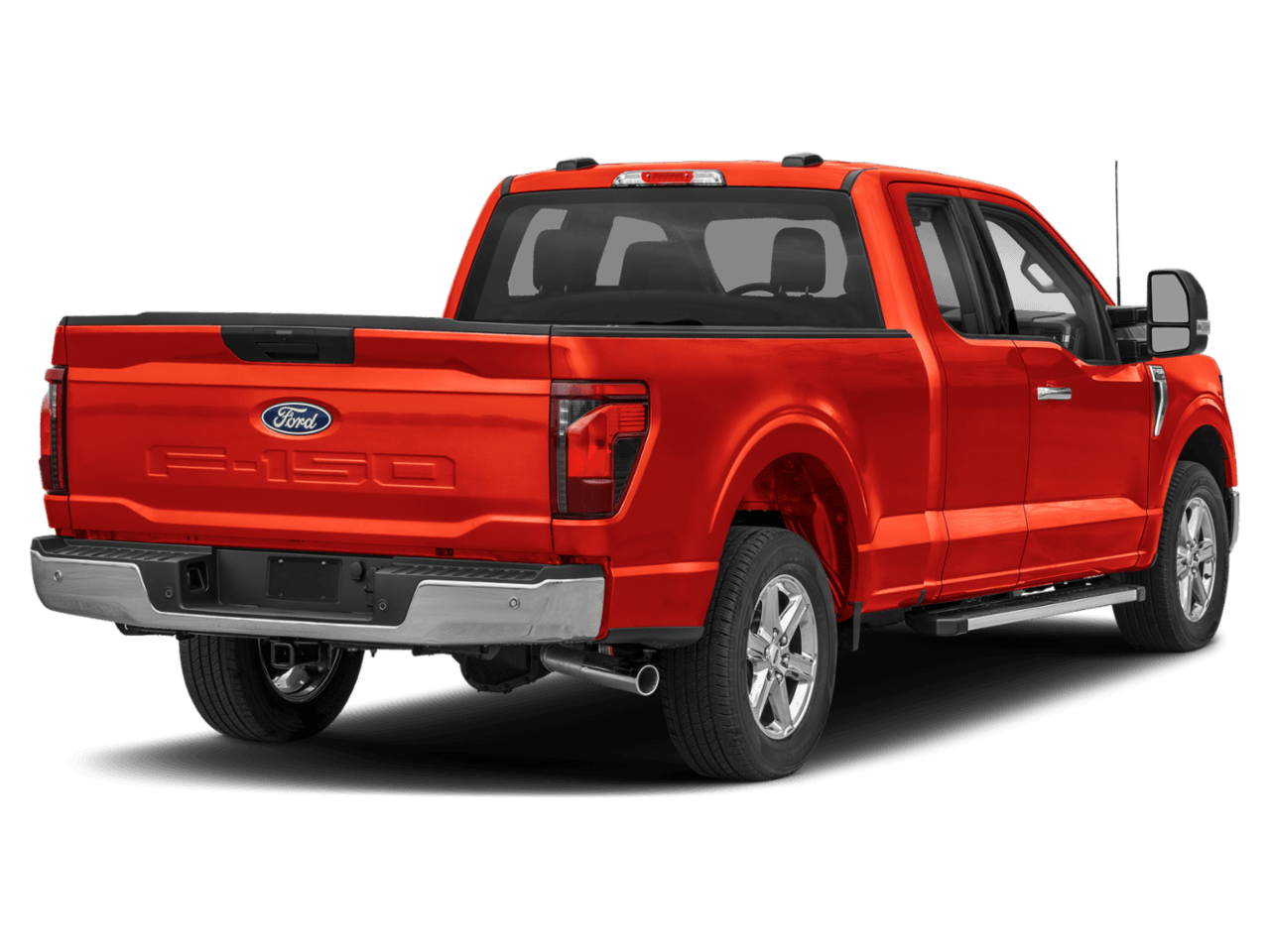 2025 Ford F-150 XLT - Rear 3/4, facing to the right