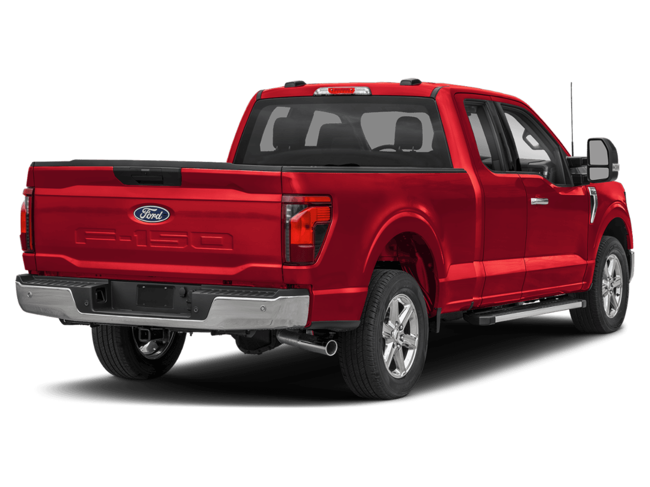 2025 Ford F-150 XLT - Rear 3/4, facing to the right