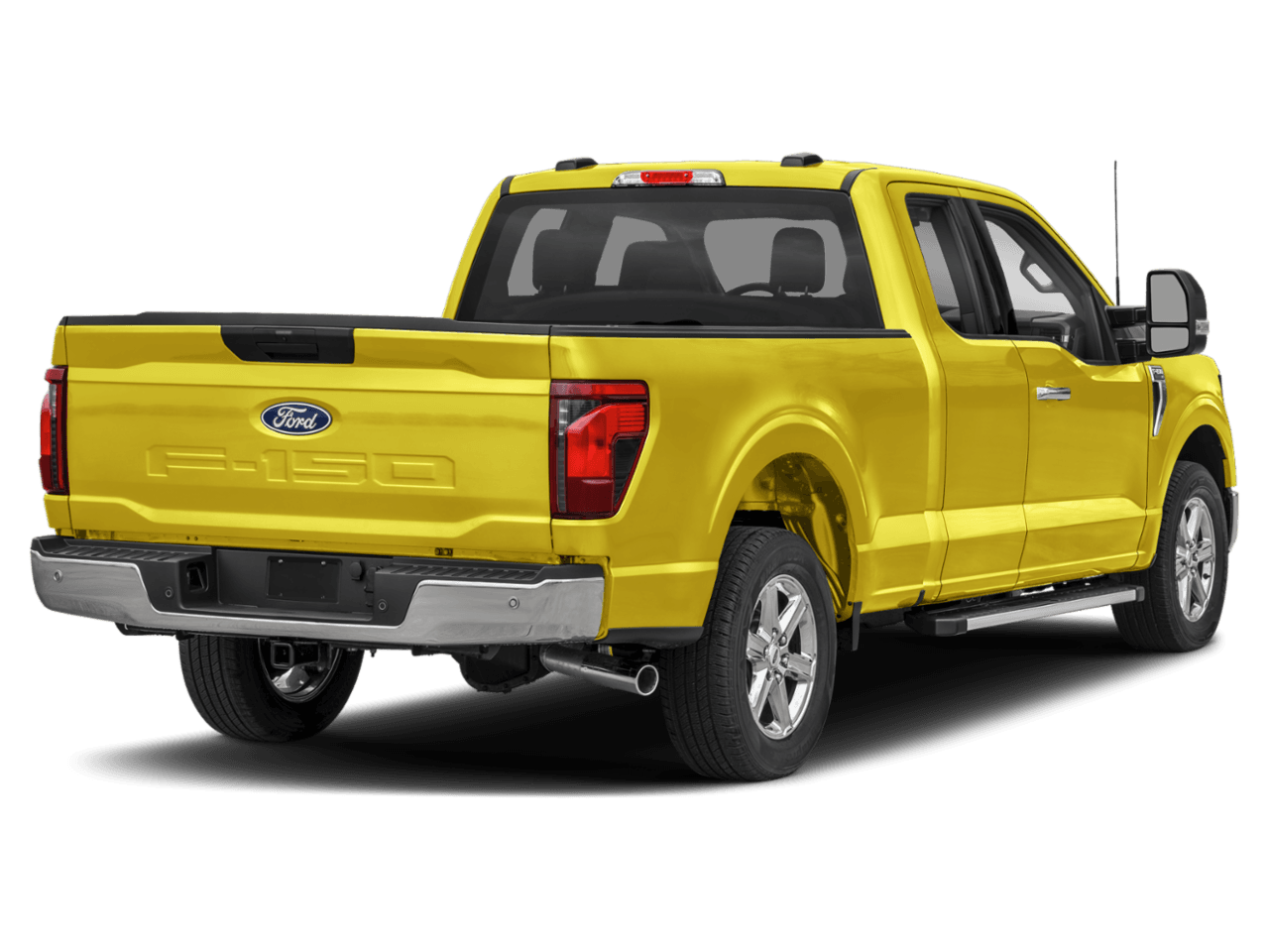 2025 Ford F-150 XLT - Rear 3/4, facing to the right