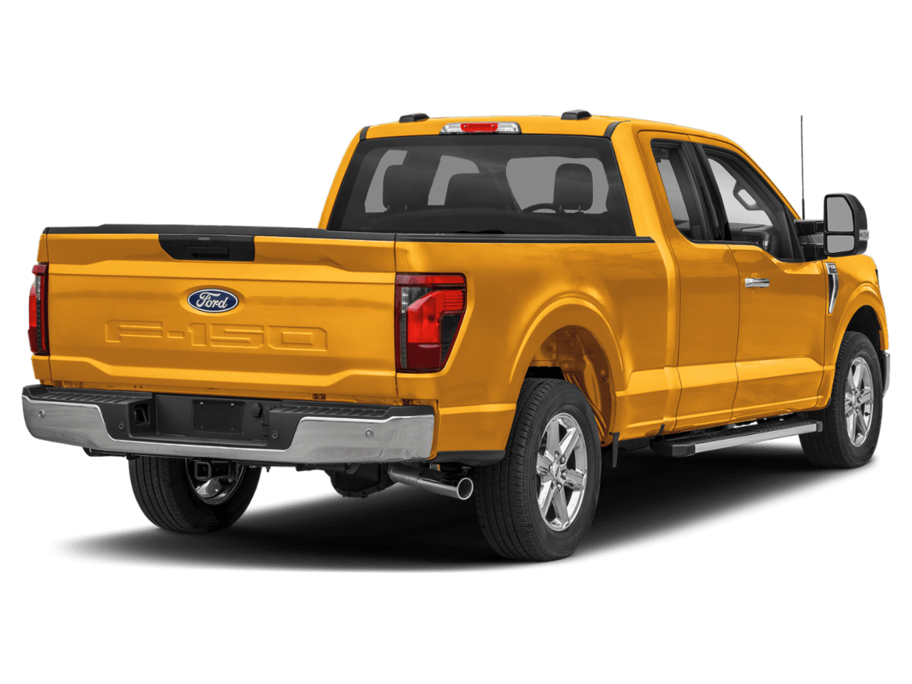 2025 Ford F-150 XLT - Rear 3/4, facing to the right