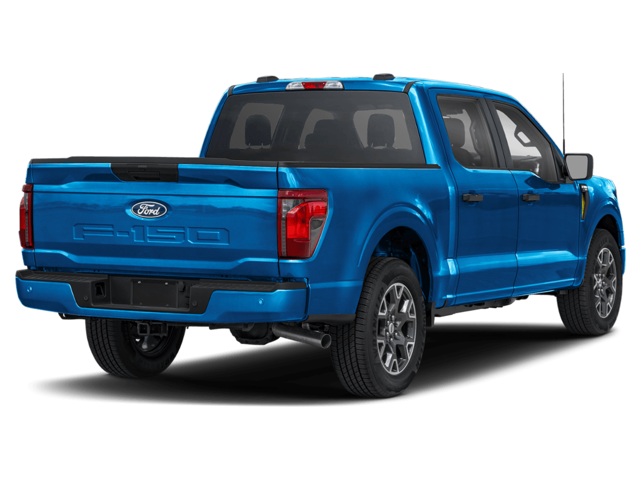 2025 Ford F-150 STX - Rear 3/4, facing to the right