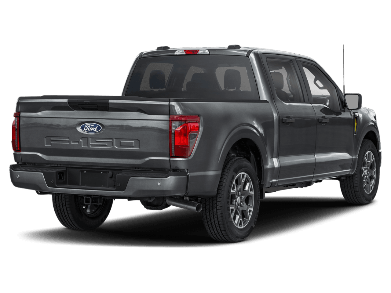 2025 Ford F-150 STX - Rear 3/4, facing to the right