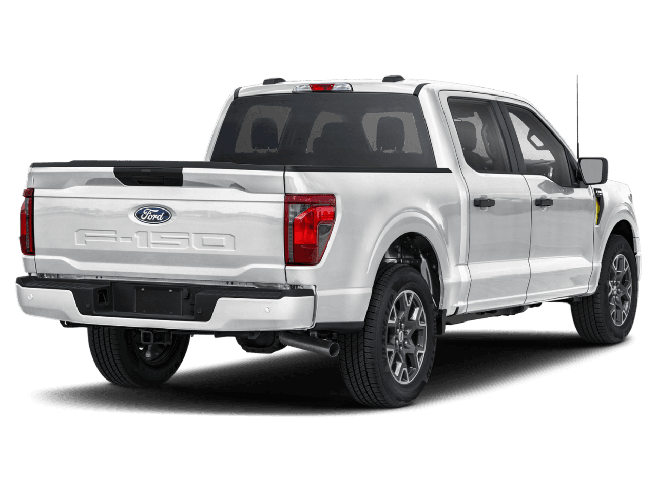 2025 Ford F-150 STX - Rear 3/4, facing to the right