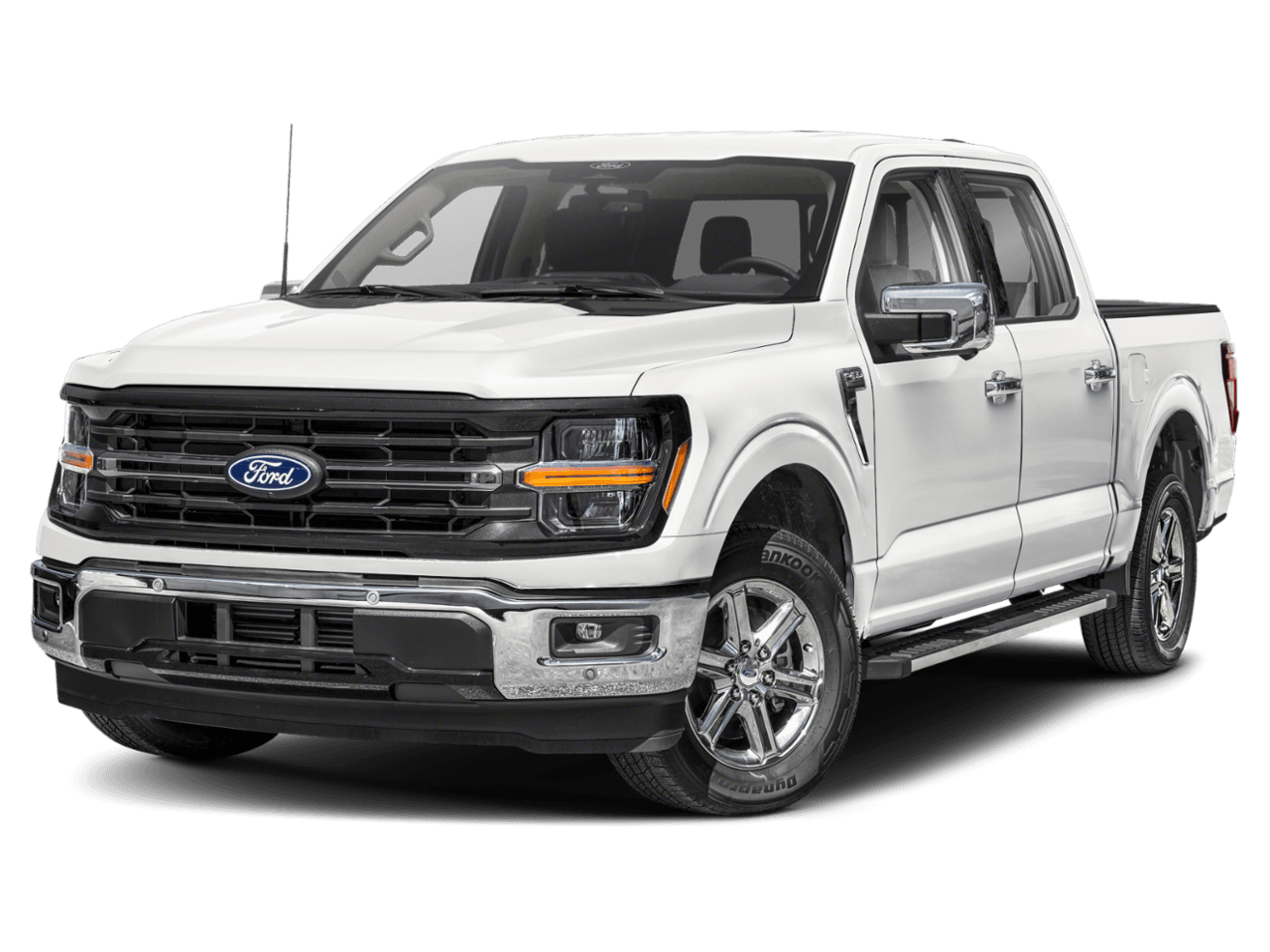 2025 Ford F-150 XLT - Front 3/4, facing to the left