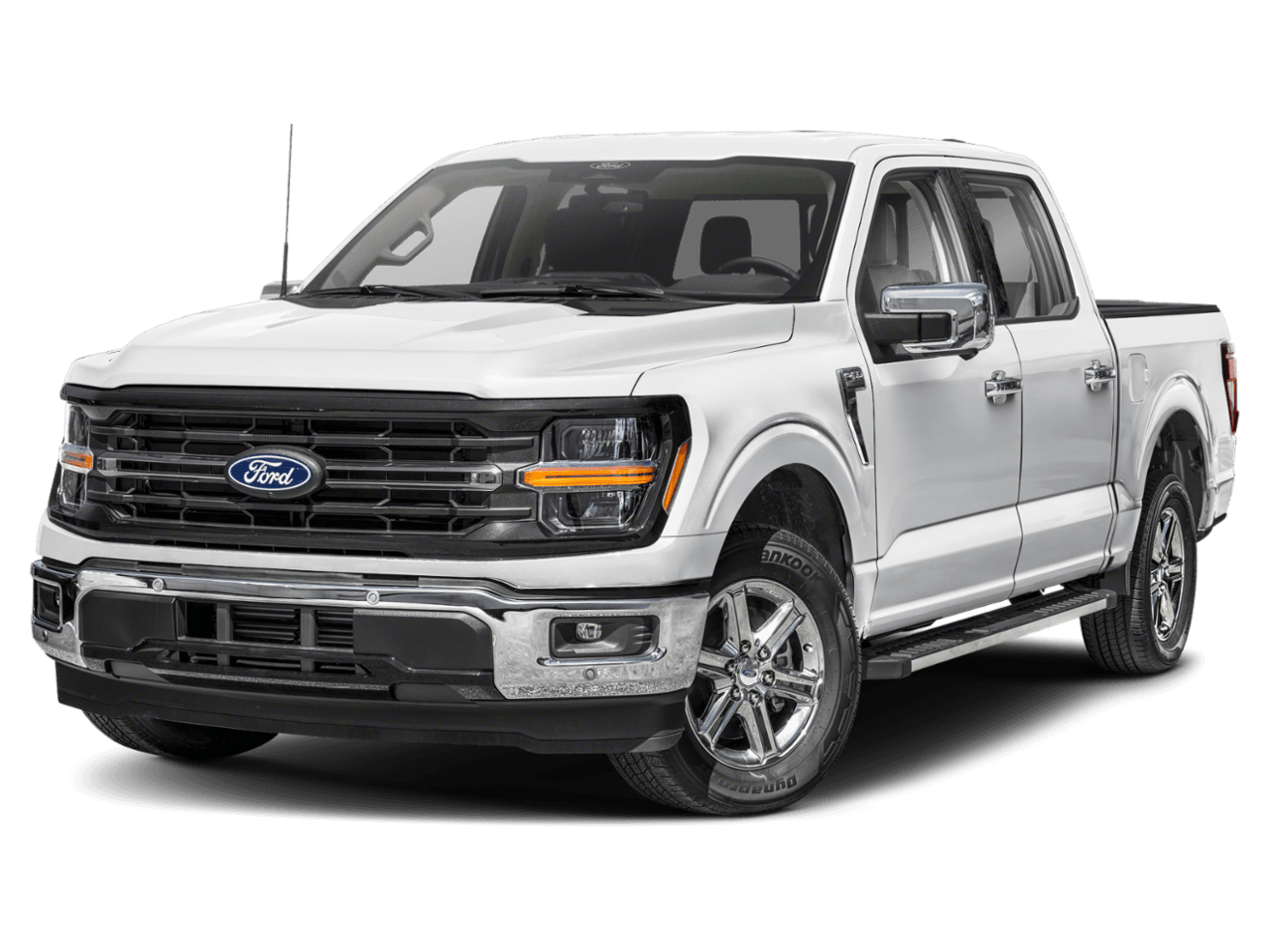 2025 Ford F-150 XLT - Front 3/4, facing to the left