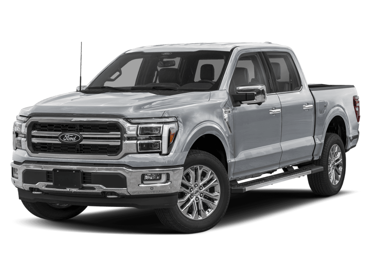 2025 Ford F-150 LARIAT - Front 3/4, facing to the left