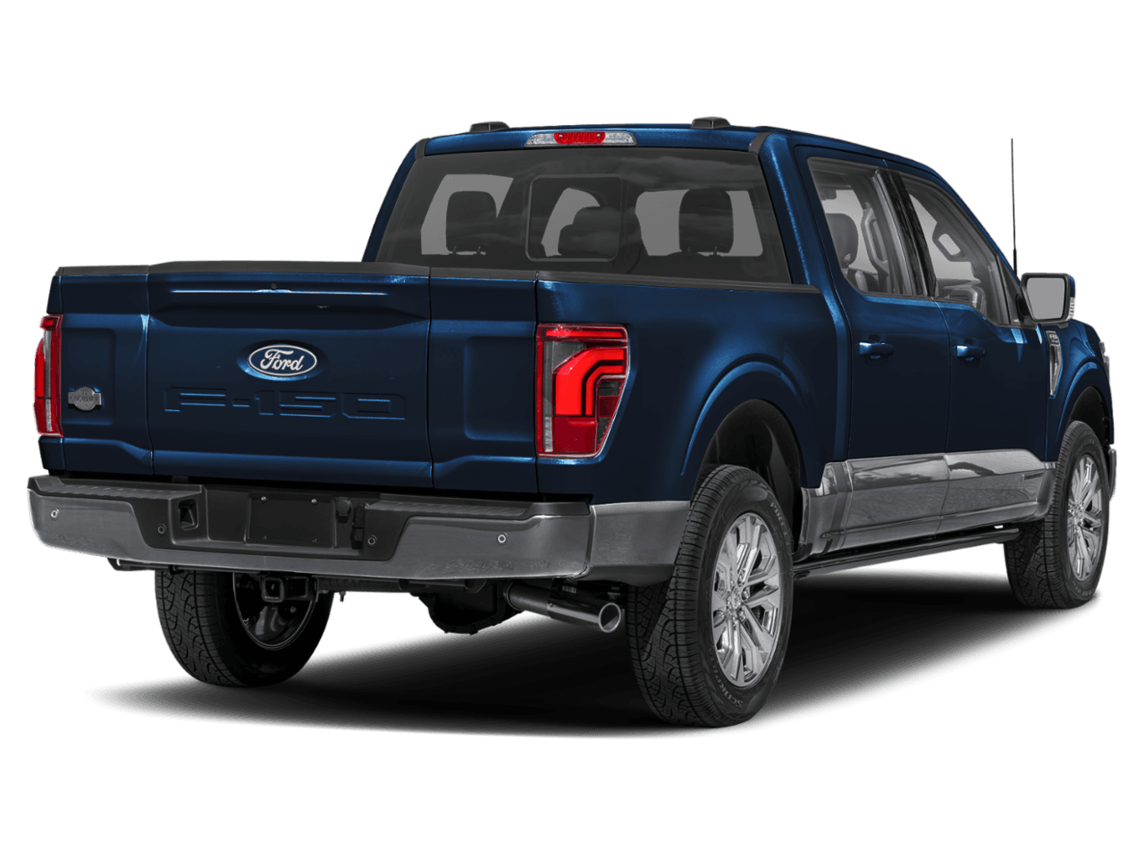 2025 Ford F-150 King - Rear 3/4, facing to the right