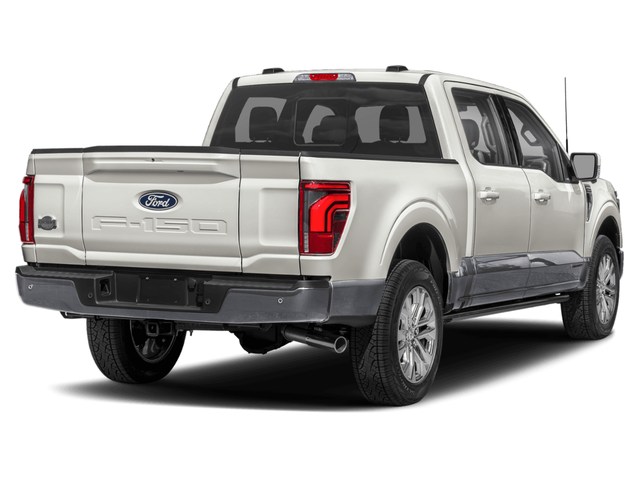 2025 Ford F-150 King - Rear 3/4, facing to the right