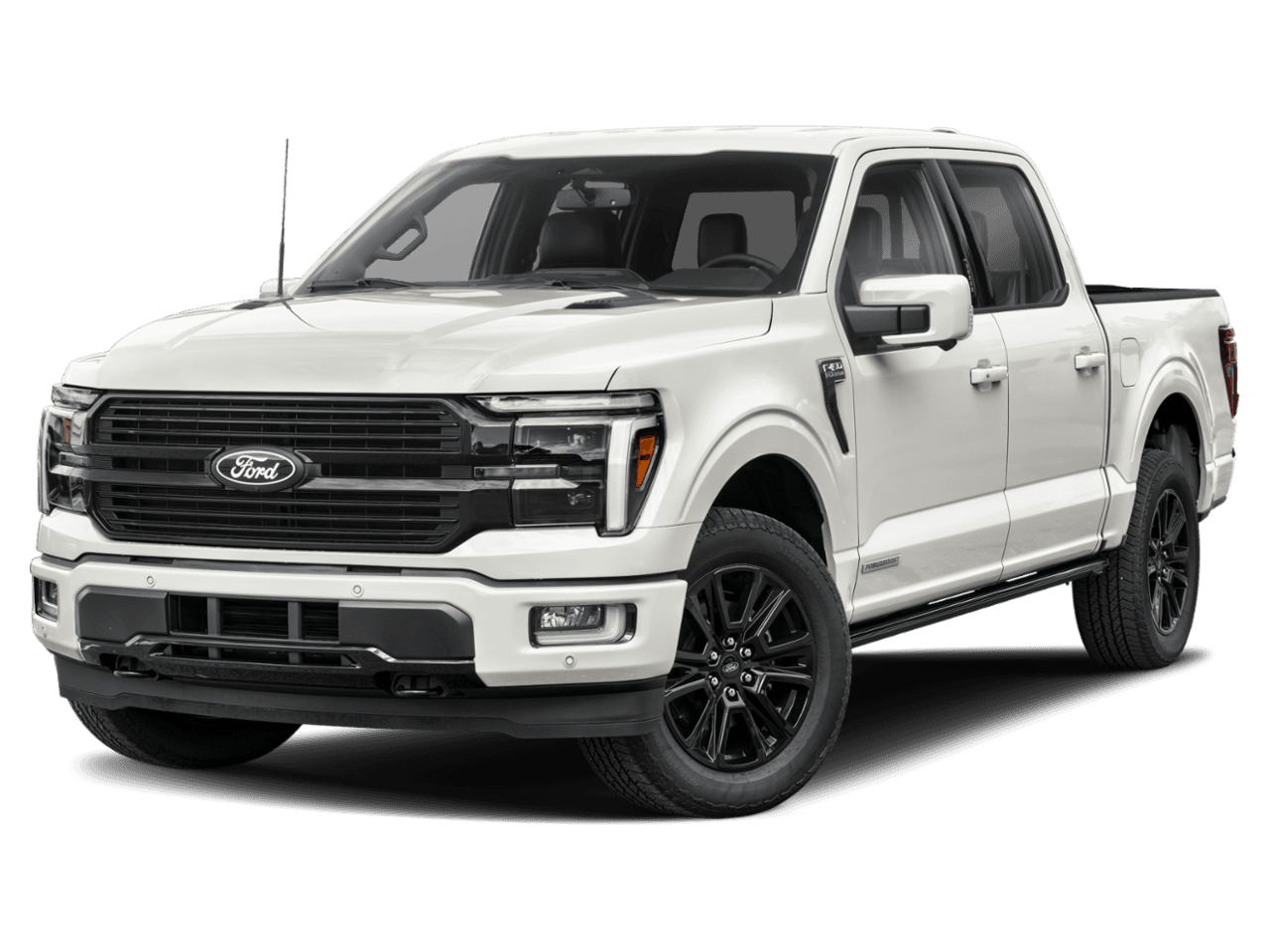 2025 Ford F-150 Platinum - Front 3/4, facing to the left