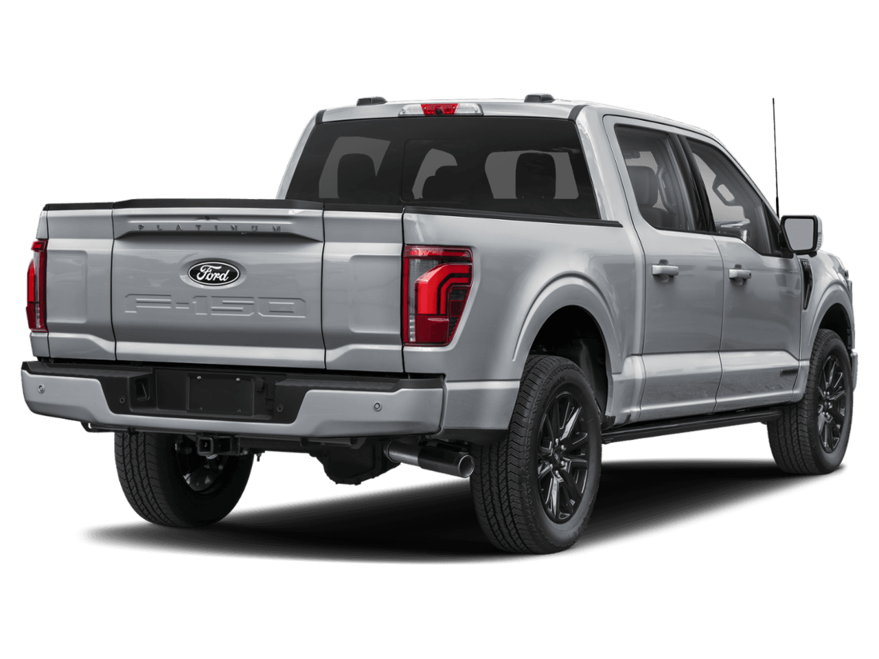 2025 Ford F-150 Platinum - Rear 3/4, facing to the right