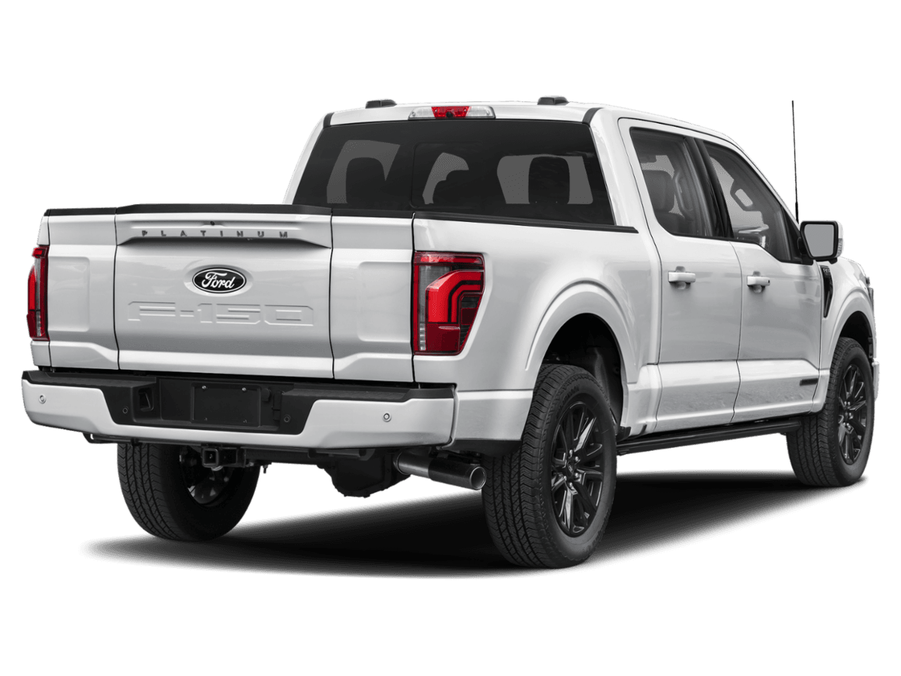 2025 Ford F-150 Platinum - Rear 3/4, facing to the right