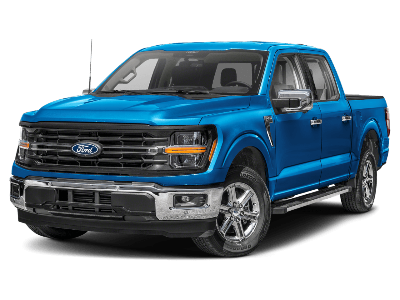 2025 Ford F-150 XLT - Front 3/4, facing to the left