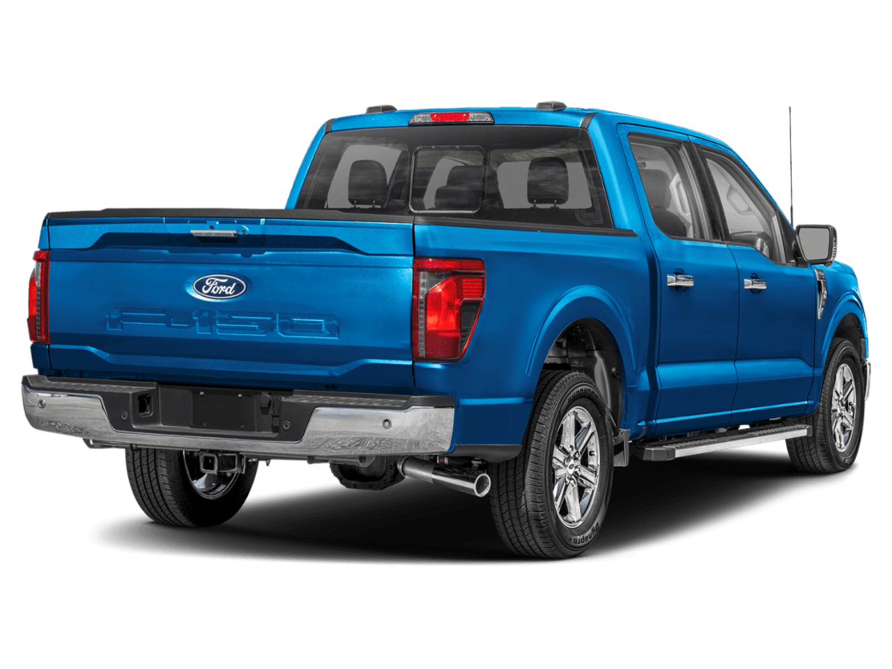 2025 Ford F-150 XLT - Rear 3/4, facing to the right
