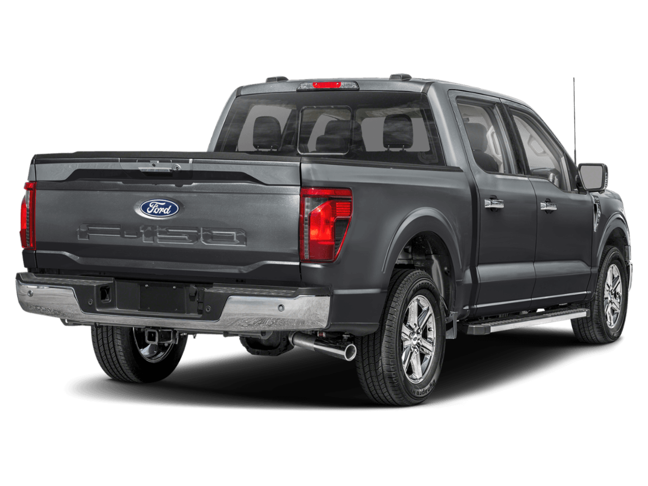 2025 Ford F-150 XLT - Rear 3/4, facing to the right