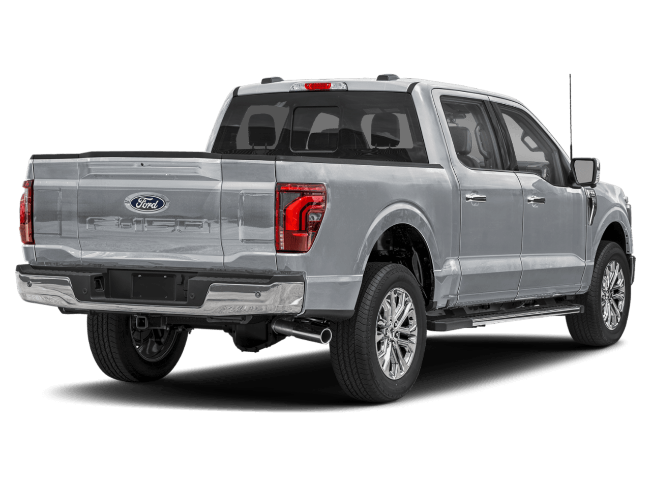 2025 Ford F-150 LARIAT - Rear 3/4, facing to the right