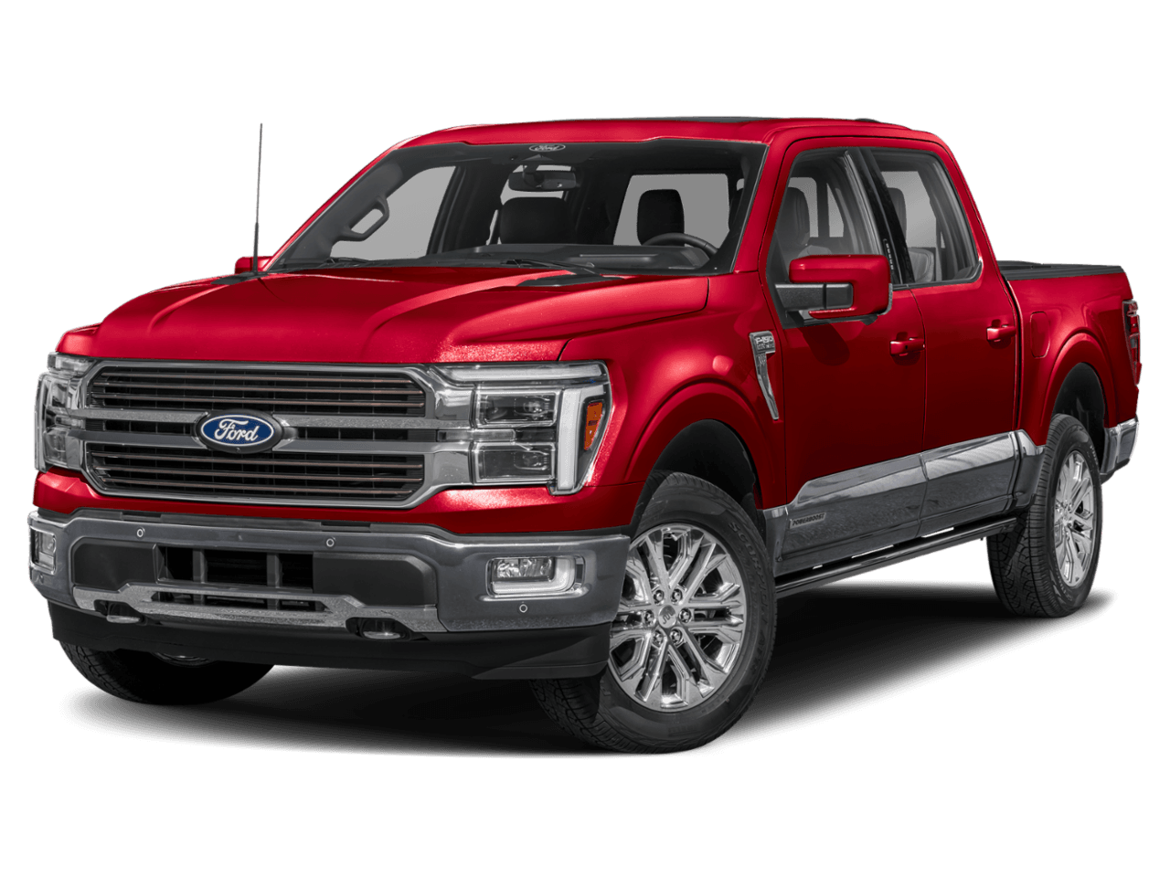 2025 Ford F-150 King - Front 3/4, facing to the left