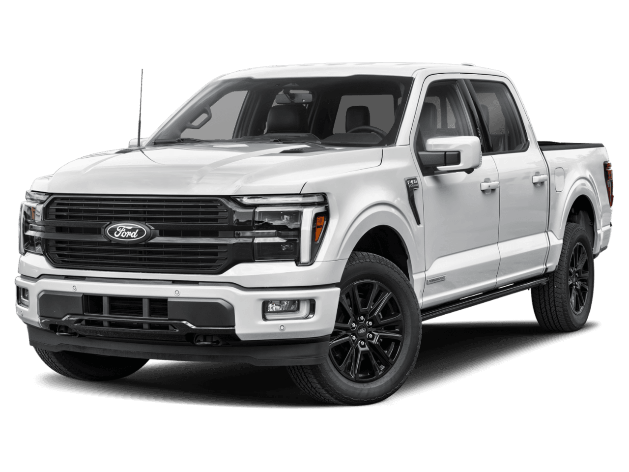 2025 Ford F-150 Platinum - Front 3/4, facing to the left