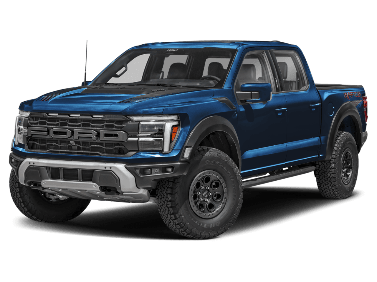 2025 Ford F-150 Raptor - Front 3/4, facing to the left