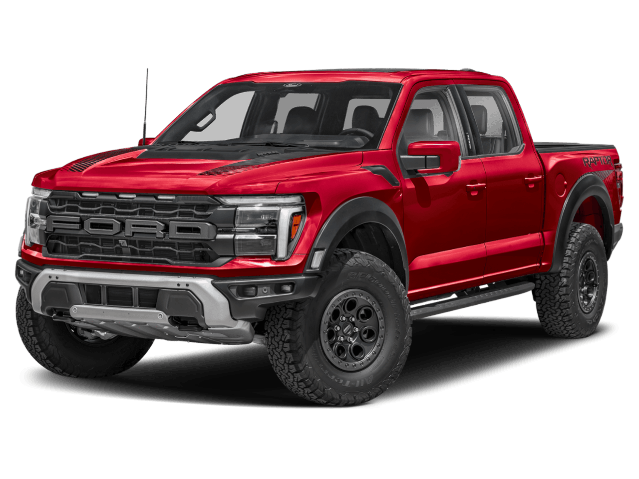 2025 Ford F-150 Raptor - Front 3/4, facing to the left