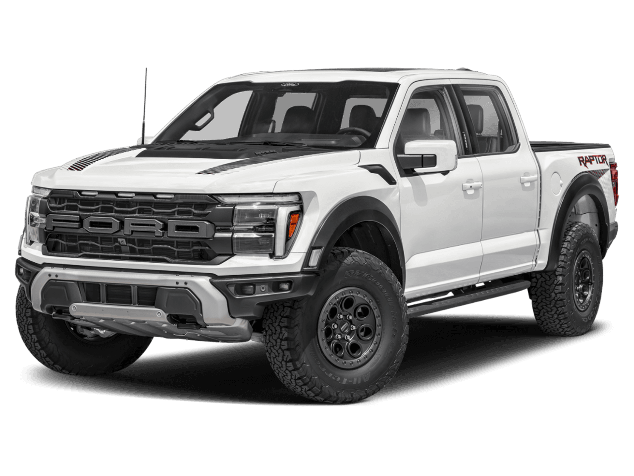 2025 Ford F-150 Raptor - Front 3/4, facing to the left
