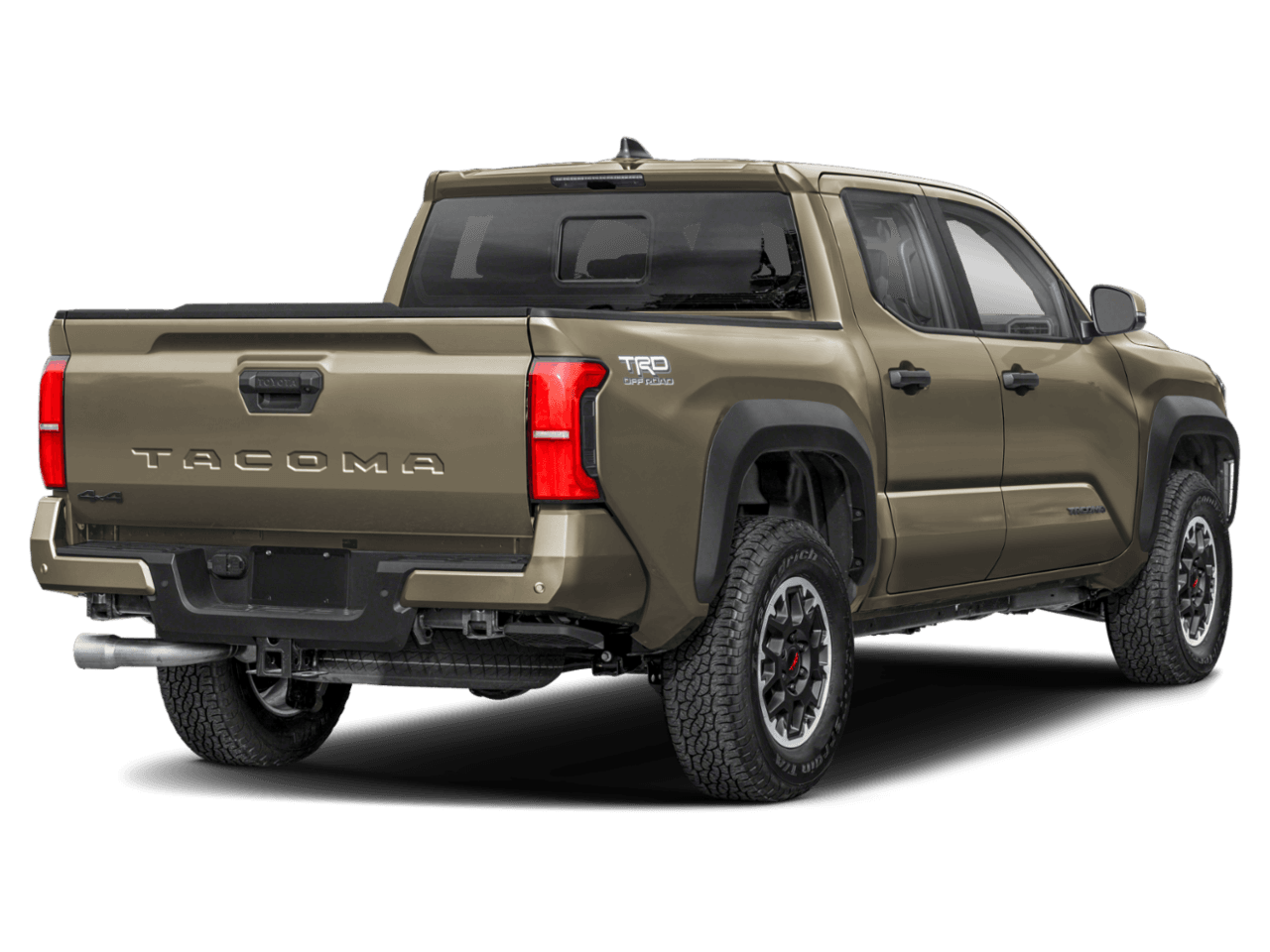 2025 Toyota Tacoma 4WD TRD Off Road - Rear 3/4, facing to the right