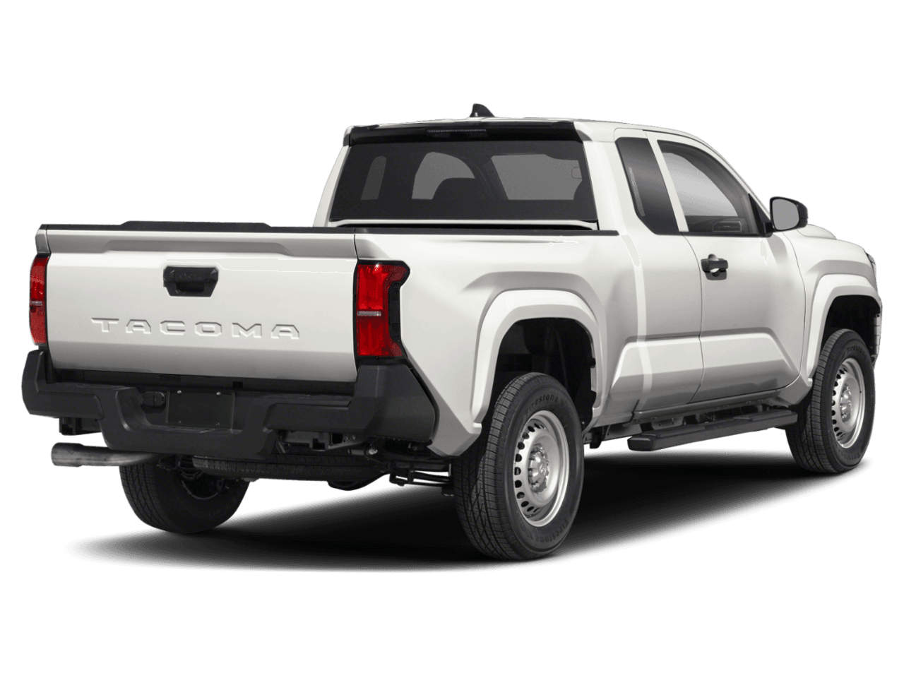 2025 Toyota Tacoma 2WD SR - Rear 3/4, facing to the right