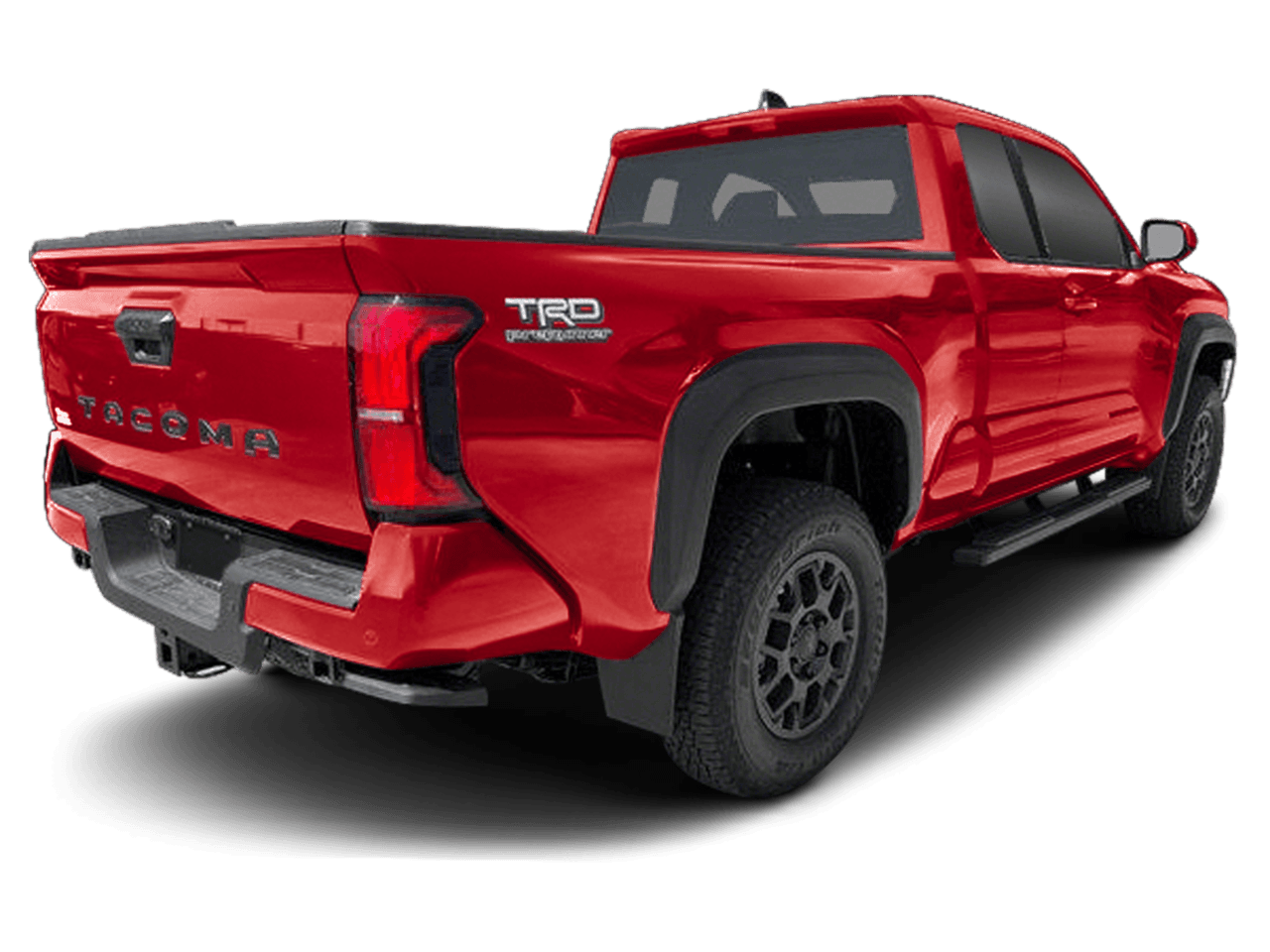 2025 Toyota Tacoma 2WD SR5 - Rear 3/4, facing to the right