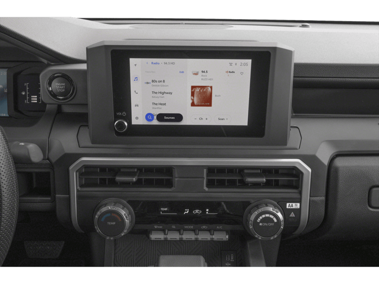 2025 Toyota Tacoma 2WD SR - Interior Stereo System