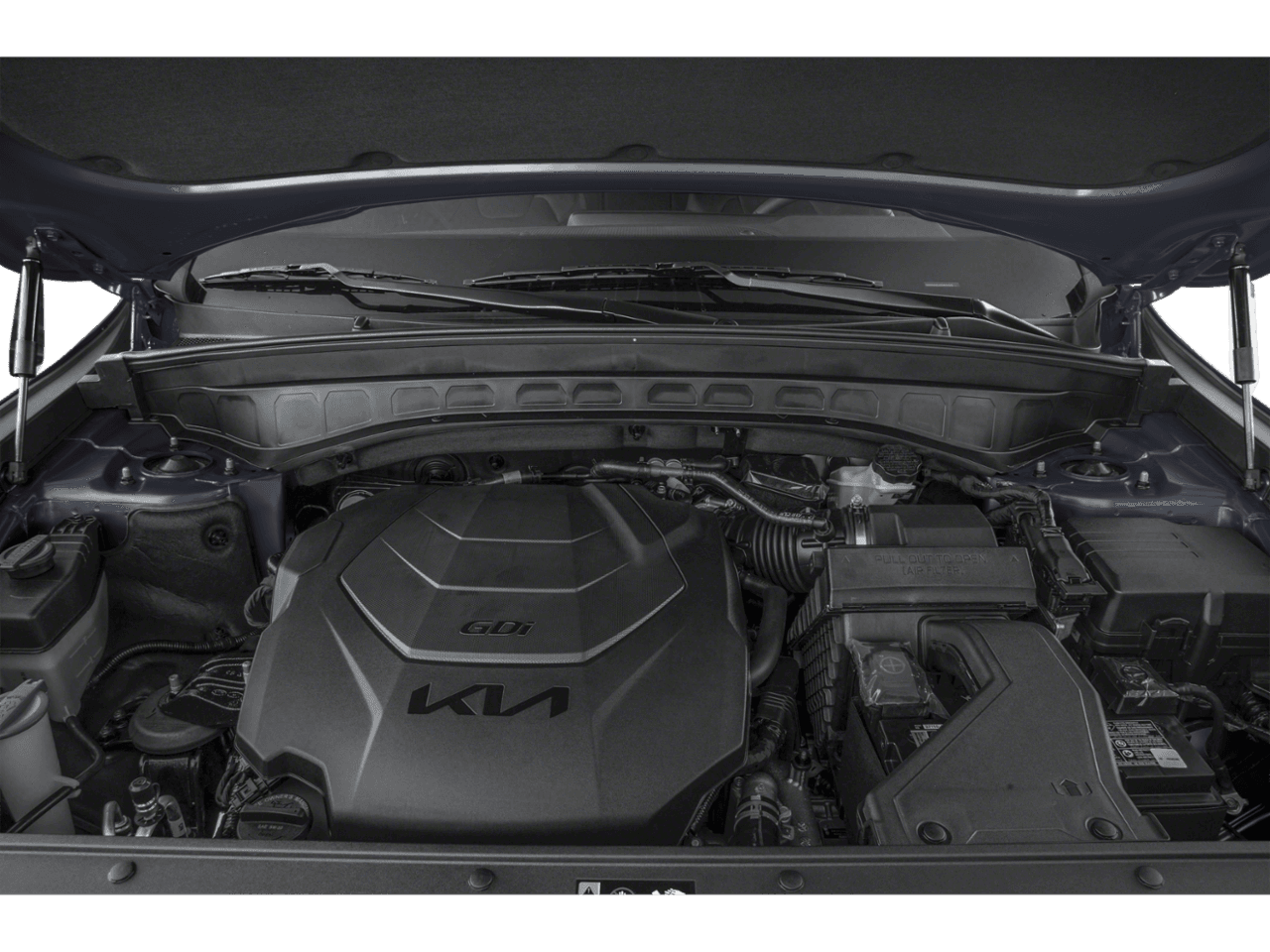 2025 Kia Telluride LX - Interior Engine Shot Feature