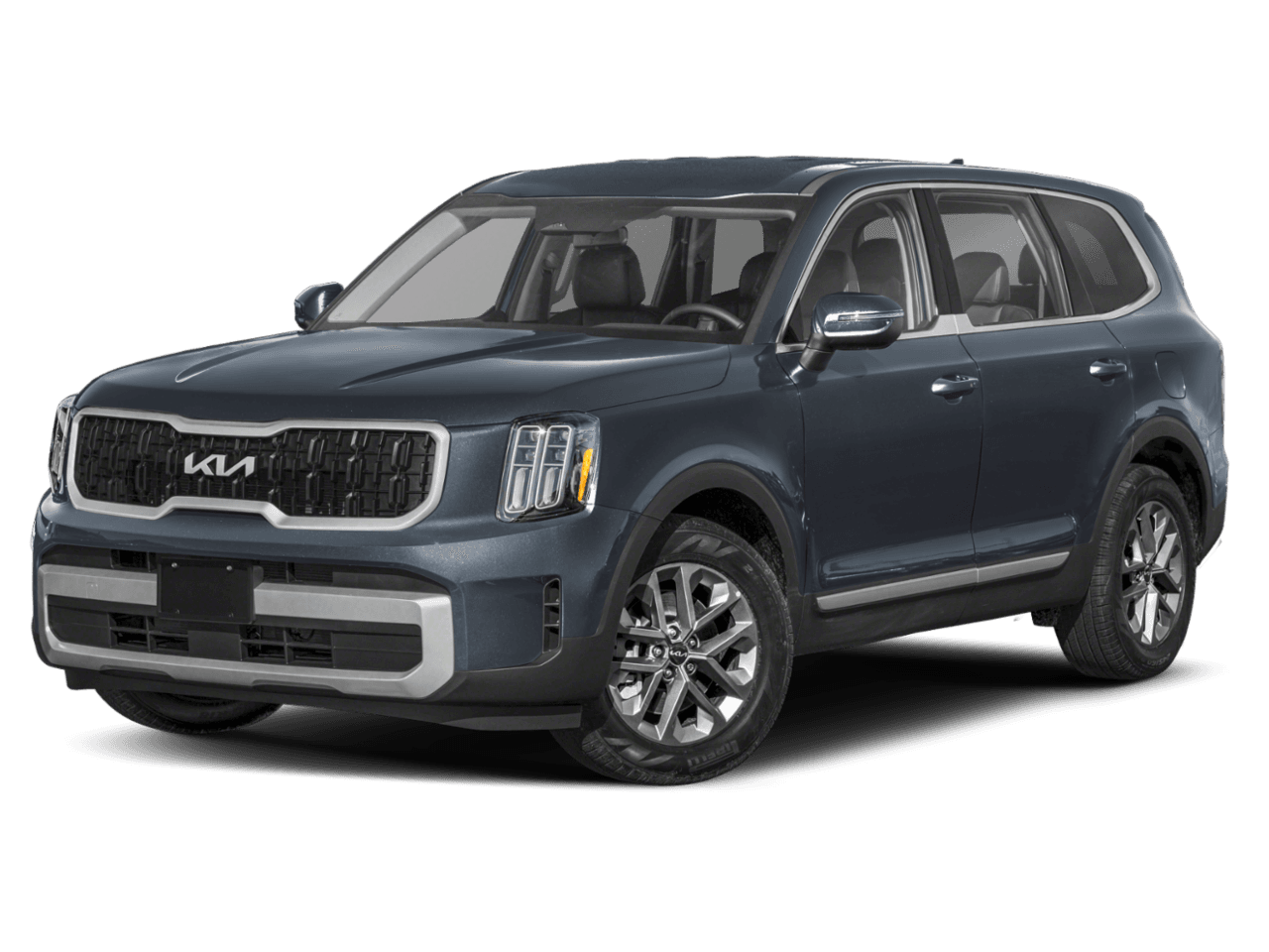 2025 Kia Telluride LX - Front 3/4, facing to the left