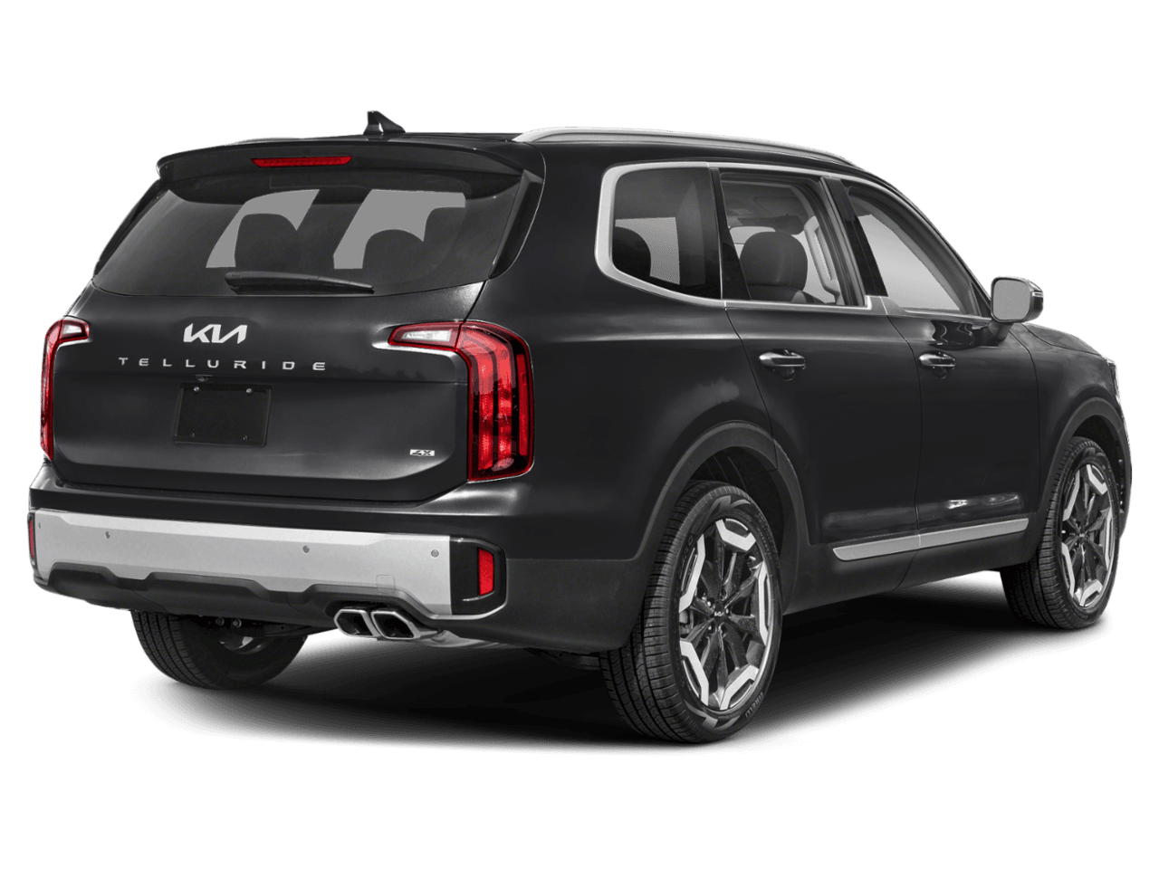 2025 Kia Telluride S - Rear 3/4, facing to the right