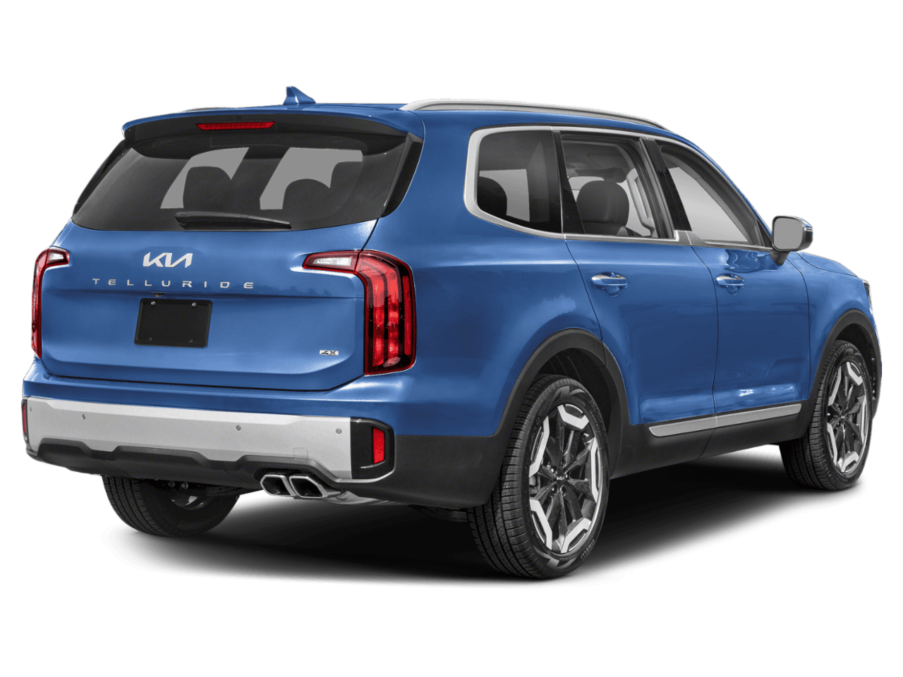 2025 Kia Telluride S - Rear 3/4, facing to the right