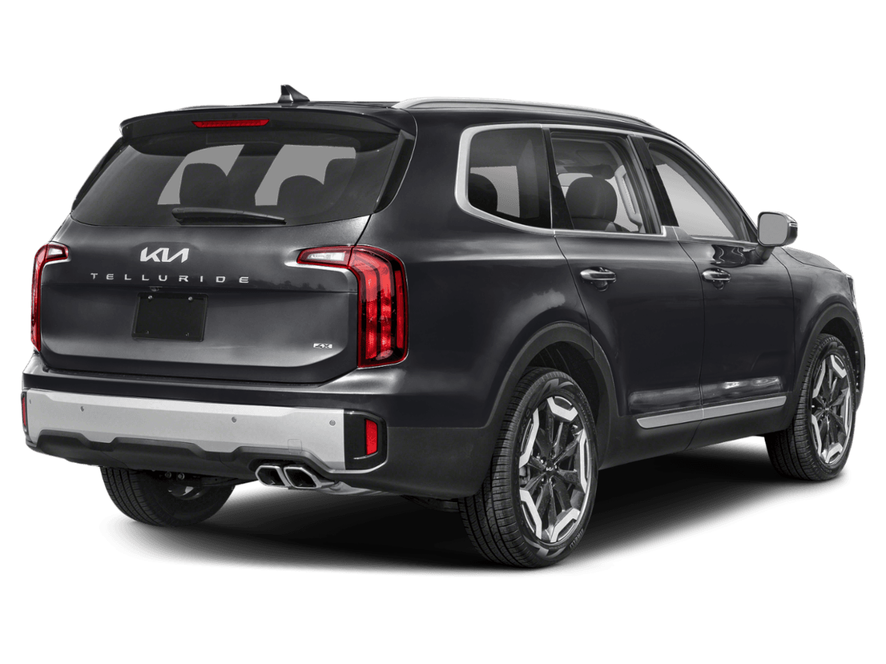 2025 Kia Telluride S - Rear 3/4, facing to the right