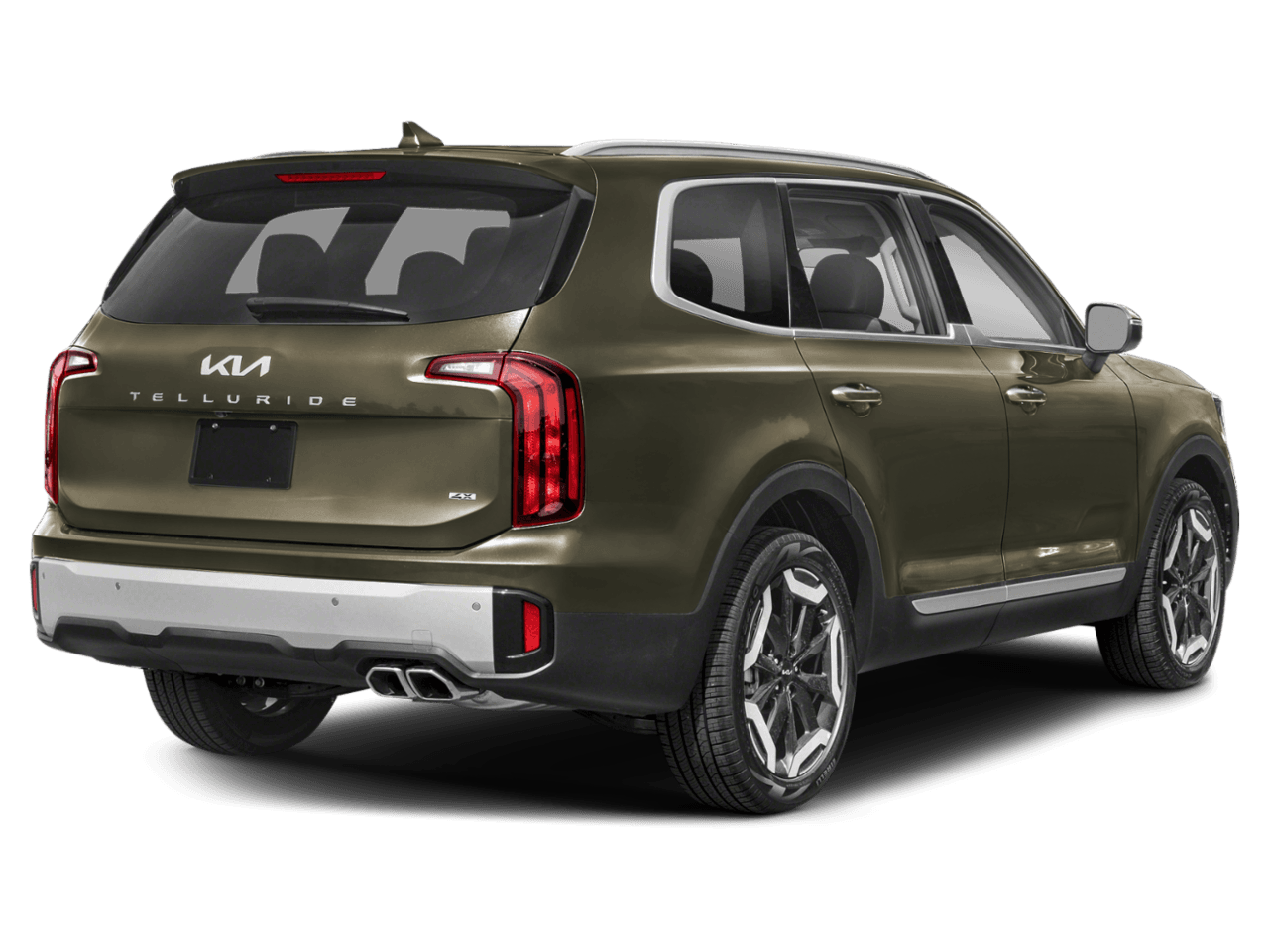 2025 Kia Telluride S - Rear 3/4, facing to the right