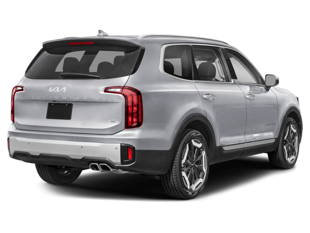 2025 Kia Telluride S - Rear 3/4, facing to the right