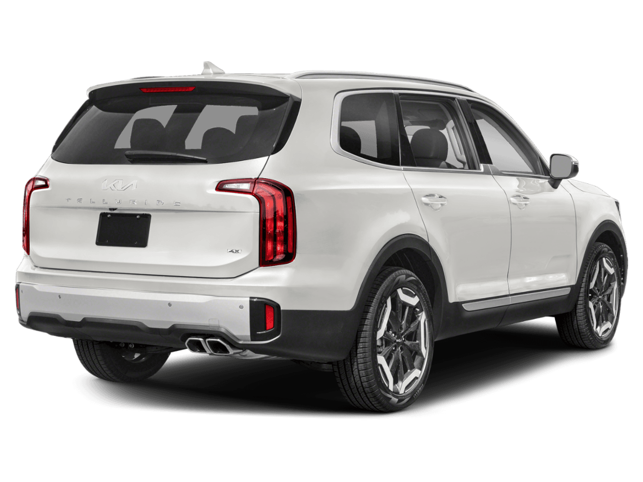 2025 Kia Telluride S - Rear 3/4, facing to the right