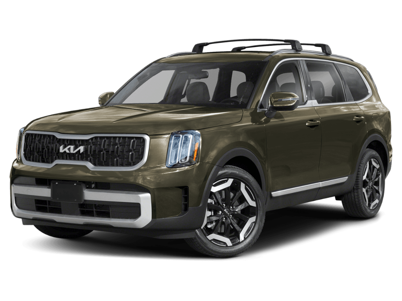 2025 Kia Telluride EX - Front 3/4, facing to the left