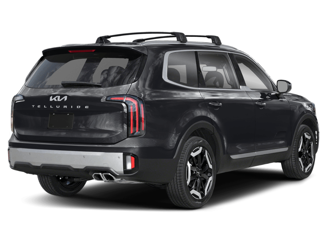 2025 Kia Telluride EX - Rear 3/4, facing to the right