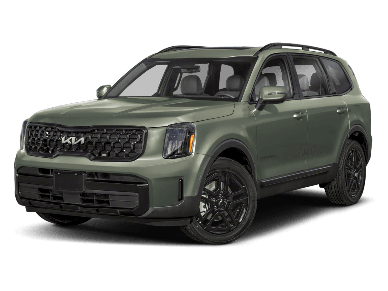 2025 Kia Telluride EX X-Line - Front 3/4, facing to the left