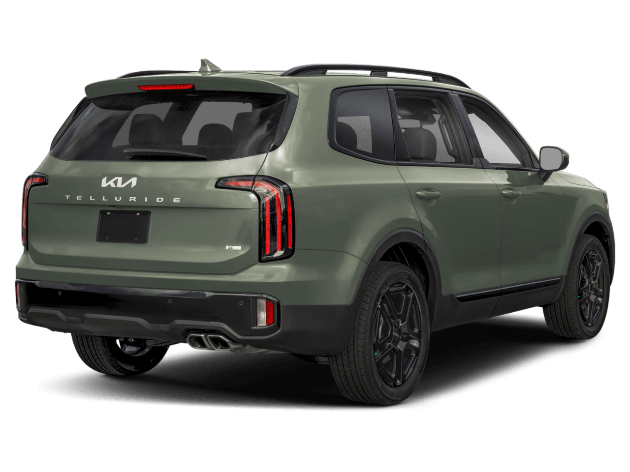 2025 Kia Telluride EX X-Line - Rear 3/4, facing to the right