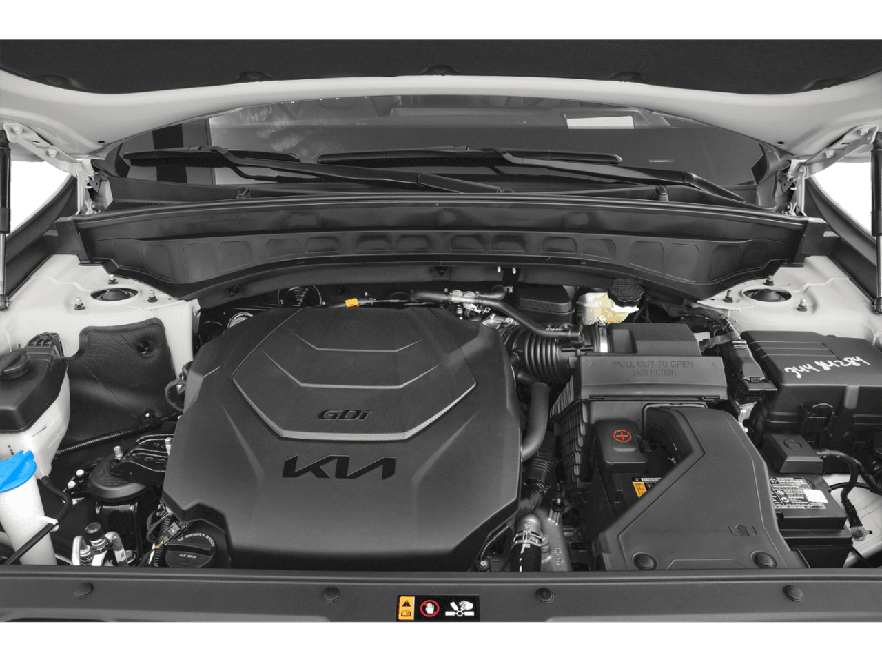 2025 Kia Telluride SX-Prestige - Interior Engine Shot Feature